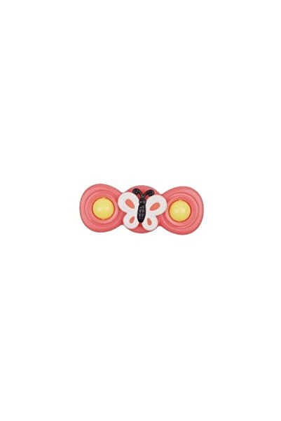 OEM Jucarie Spinner Giratoriu pentru copii 3-8 ani cu 2 laturi Fluture Roz