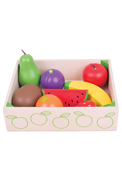 BIGJIGS Toys Cutia de fructe din lemn