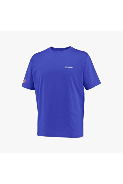 Salomon EQUIPE RELAXED Erkek Tişört Surf The Web LC2848800