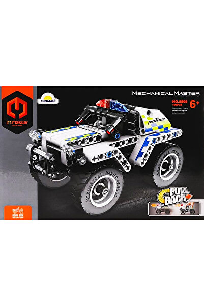BALVA KONSEPT İM 5805 BLOK - POLİS ARACI JEEP 199 PARÇA - İKİ FARKLI TASARIMA...