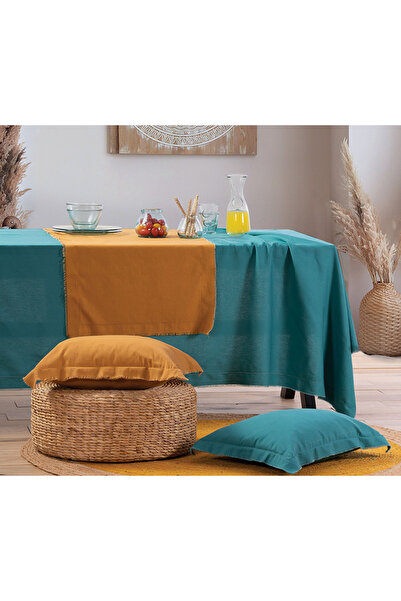 Nef Nef Homeware Nef-Nef 140x140 Ακουα Βαμβακερό Τραπεζομάντιλο