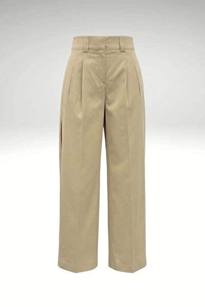 AURA BEA DETAYLI PANTOLON CAMEL