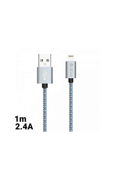 Devia Lightning Cable Tube Gray
