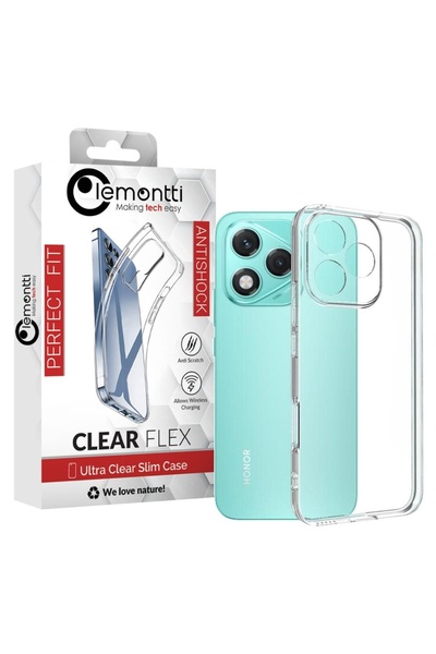 lemontti Husa Silicon Honor 400 Lite Transparent