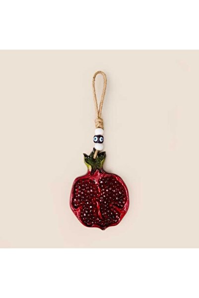 Evidea Deco Nar Bereket Nazarlık - Kırmızı - 12 cm