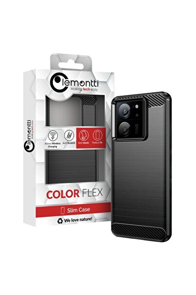 lemontti Xiaomi 13T Pro Карбонов калъф Черен