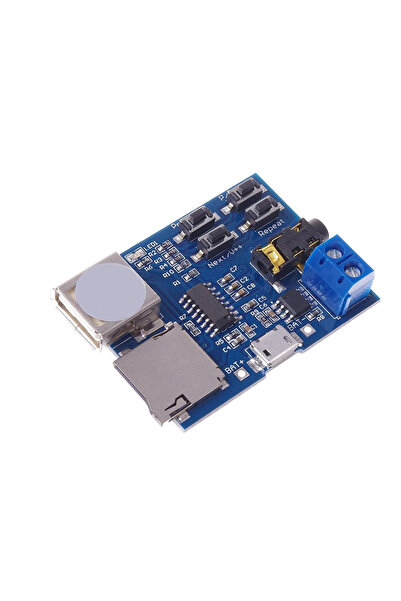 zerzembe Tfu Mp3 Wav Ses Müzik Çalma Kartı 3w Amfi Micro Sd Usb Flash Okuyucu...