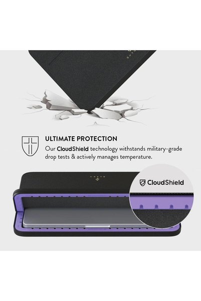 BURGA Husa antisoc Laptop 14 inch Prophecy, cu fermoar, rezistenta la apa