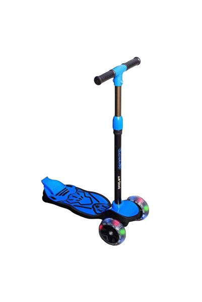 Kolat Chanky 3 Tekerlekli Işıklı Mavi Scooter