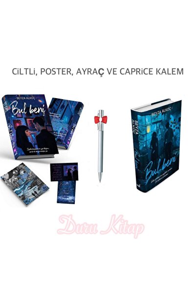 İndigo Kitap Beyza Alkoç, Bul Beni 2 Kitap Set - Tükenmez Kalem ve Kokulu Def...