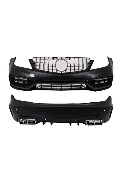 tuningset Κιτ αμαξώματος κατάλληλο για Mercedes C-Class W204 2007-2015 Μετατρ...