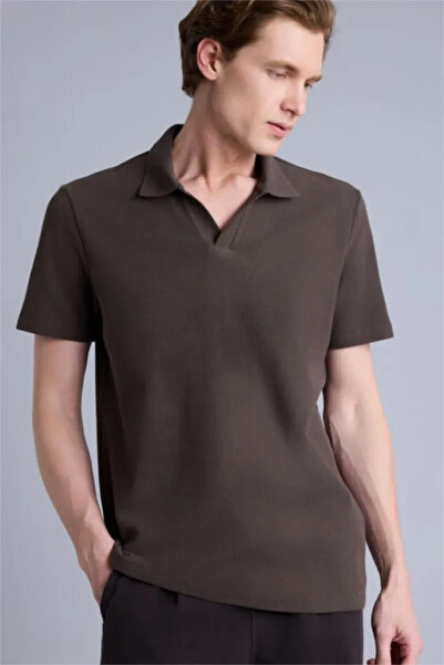 DeFacto 100% Cotton Regular Fit Basic Crew Neck Short Sleeve Polo T-Shirt G60...