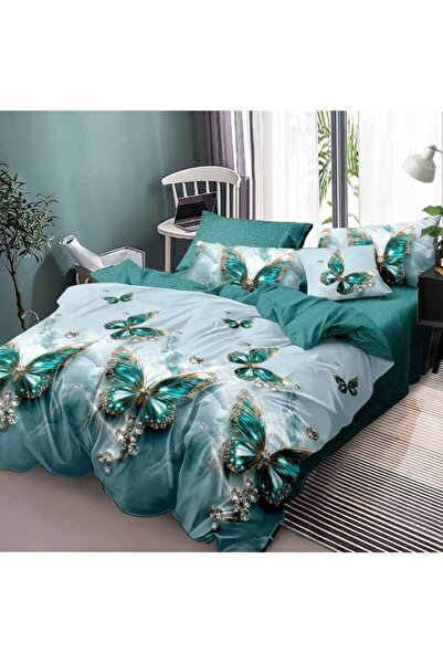 Patul Bubmac Finet Linen, Sulphur, Double Bed, 2 Persons, 6 Pieces