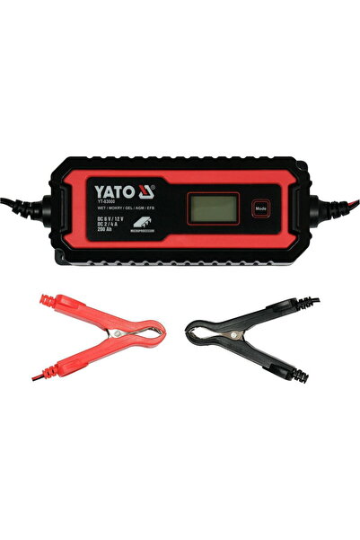 yato Ανορθωτής επαγγελματικός, YT-83000, LCD, 6/12 V, 1/4 A