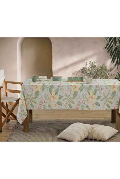 Nef Nef Homeware Nef Nef Opalyn Βαμβακερό Τραπεζομάντιλο 140x180 Πράσινο