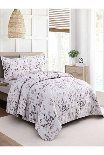 Valentini 4-Piece Microfiber Printed Bedspread Queen Set