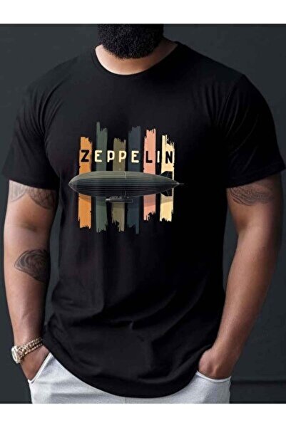 yiou trendy clothing تي شيرت رجالي من Bolivia's Vintage Zeppelin irship & Zep...