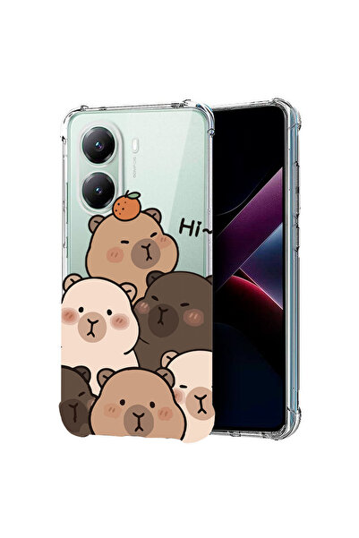 bestcase Husă Antișoc pentru Poco X7 Pro 5G, cu desen animat drăguț Kawaii cu...