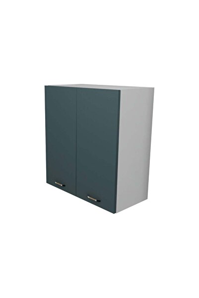 haaus Corp Superior Lecce, 2 Usi, Verde Petrol/Alb, 60 x 30 x 65 cm