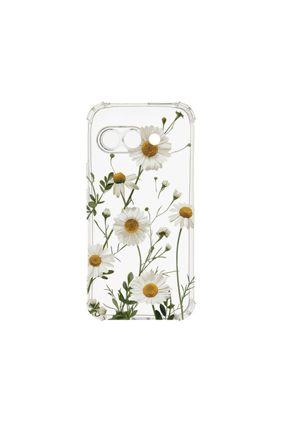 bestcase Противоударен калъф за Google Pixel 9a, Флорален - Маргаритка, 19250...