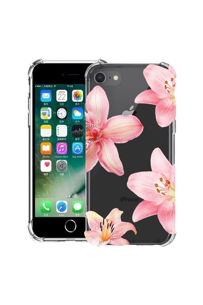 bestcase Противоударен калъф Husă за Apple iPhone SE 3 / SE 2 / 8 / 7, Флорал...