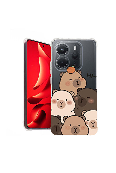 bestcase Husă Antișoc pentru Xiaomi Redmi Note 14 4G, cu desen animat drăguț ...
