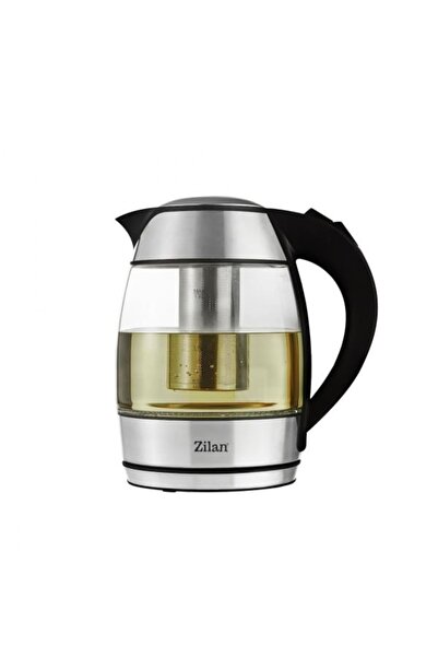 Zilan Ηλεκτρικός βραστήρας με φίλτρο τσαγιού, χωρητικότητα 1,8 λίτρα, ισχύς 2...