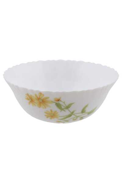Chefline Opal Serving Bowl, 205 mm, Yellow Daisy