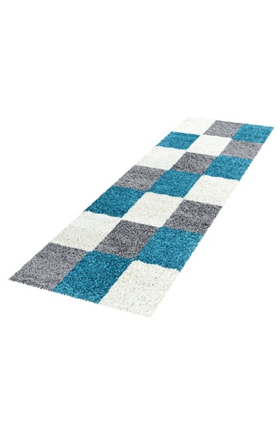 VivaDeco Covor Life Turcoaz V2 80x250 cm