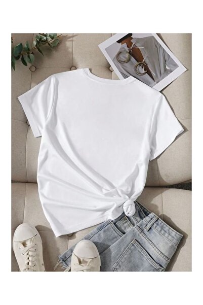 LOTS MODA Tricou supradimensionat din bumbac pieptănat, 100% bumbac – Tricou unisex cu imprimeu, stil streetwear, confortabil, lejer, de vară