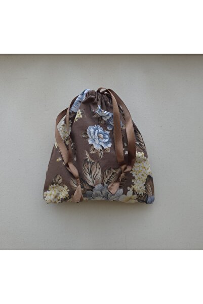 MATINA JUNE 3’lü Scrunchie toka seti. Büzgülü kese ile.