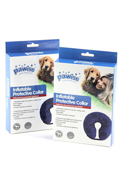Pawise طوق قابل للنفخ للكلاب من NHRHLS (103611) بقطر 33-45 سم