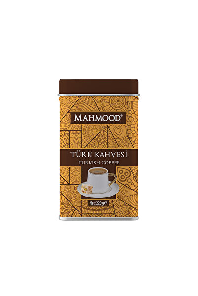 Mahmood Coffee Cafea turcească, prăjire medie, 220g într-o cutie metalică