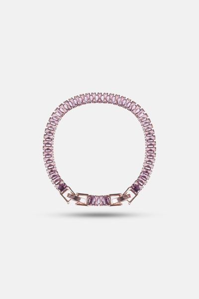 Simovia Mor Baget Model Rose Su Yolu Bileklik