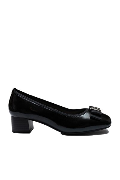UrbanShoes Pantofi eleganți damă din piele naturală, Karisma - 4391 Negru Lac