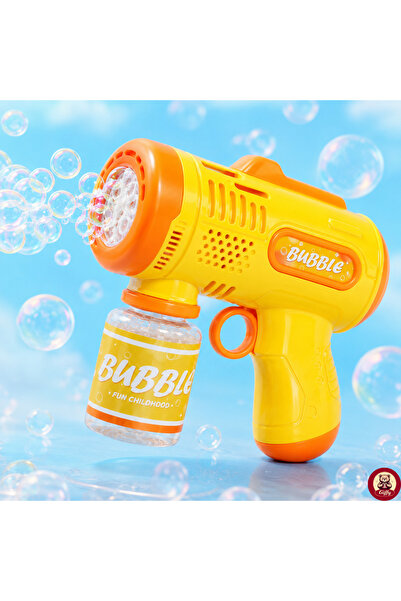giffy Oyuncak Işıklı Otomatik Köpük Tabancası Bubble Gun 5000+ Köpük Çocuklar...