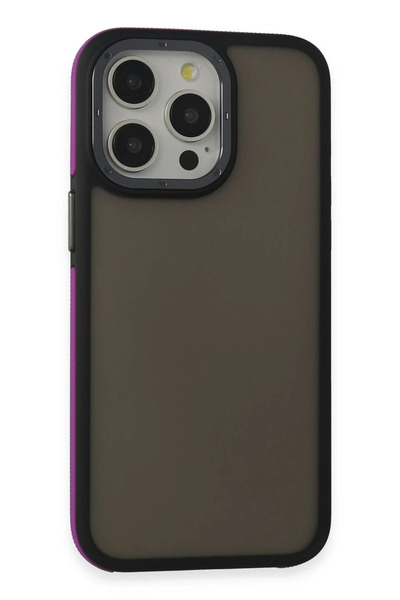New Face Ilkeshop New iPhone 15 Pro Harvel Cover - (205754) Deep Purple
