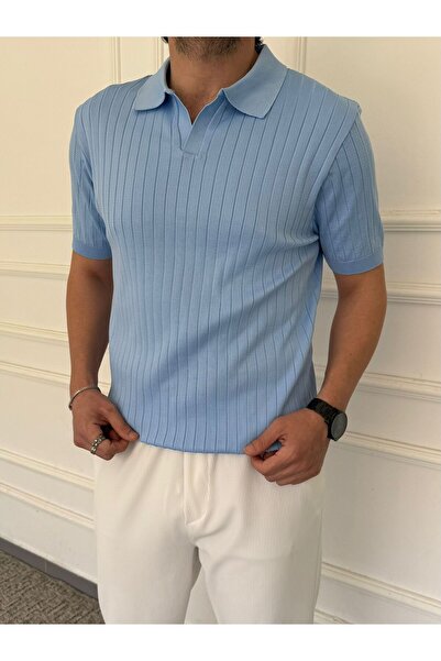 Beylerce Nurse Collared Ribbed T-Shirt