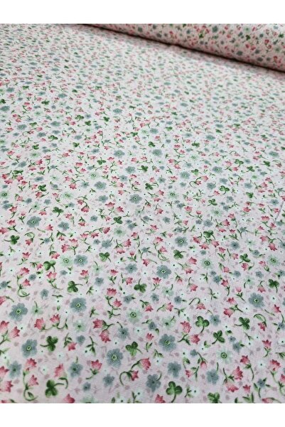 daisy star Poplin Kumaş Kırkyama için uygundur ( çiçek desen 50 x 170 )