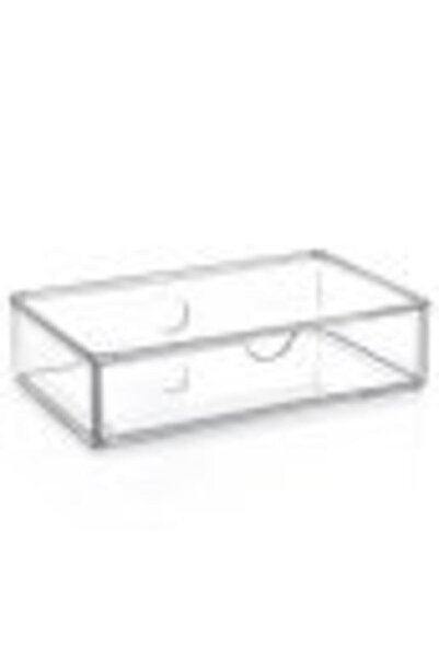 Empressco Transparent Makeup Jewelry Drawer Box, Neat and Stylish Storage Sol...