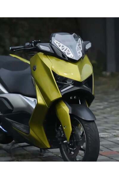 Yamaha Xmax 250-300 Art Model Spor Ön Cam Ve Braket Seti (2024-26)