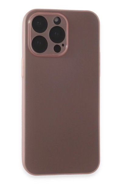 New Face Ilkeshop New iPhone 15 Pro Case Silicone (131258) - Pink