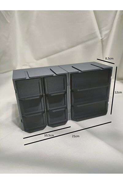 Devletli 3d Mini Çekmeceli Organizer Çok Amaçlı Düzenleyici