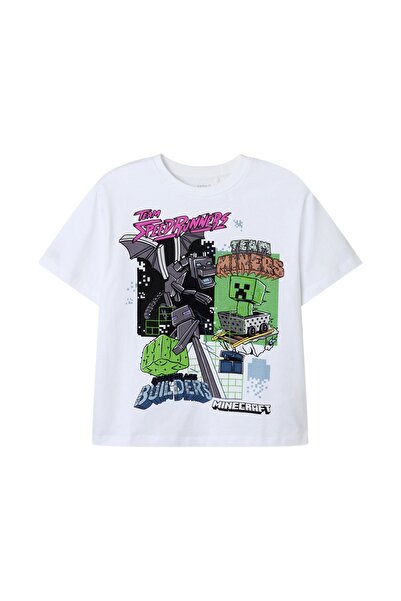 Name it T-Shirt JAHI MINECRAFT Kurzarmshirt