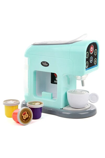 Junios Aparat de cafea cu lumini, sunete si 3 capsule