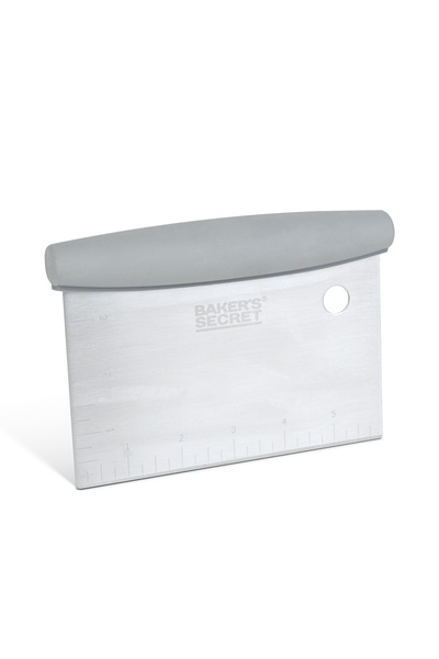 Baker's Secret Taietor aluat inox 15.3 cm, spatula cu scala pentru portionare...