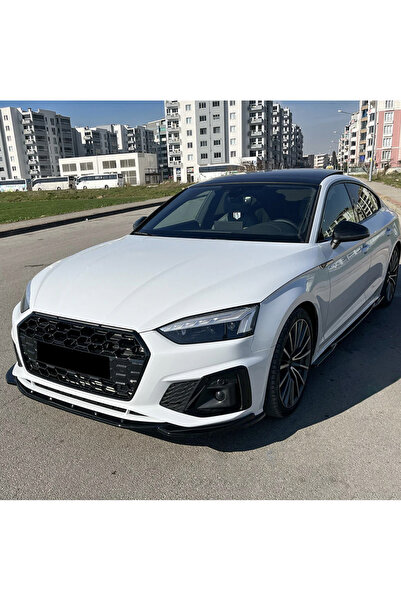TMZ Garage Audi A5 S-Line 2019-2024 Ön Lip | Ön Tampon Eki | Sportif ve Premium Tasarım
