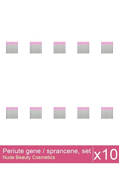 Makeup Set 10x Periute gene / sprancene, set 10 bucati