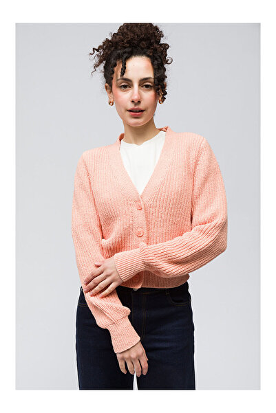 LC Waikiki Nevavm Farkıyla Lugano - Button Detailed Long Sleeve Knitwear Card...