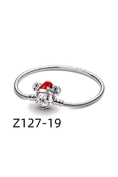 Choice27 Z127-19 New Cute Blue Fox Rabbit Cartoon Necklace 925 Silver Europea...
